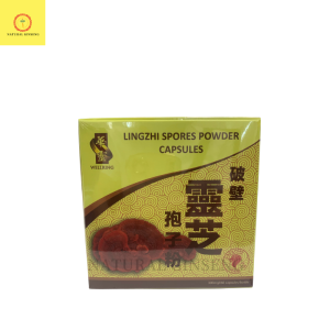 WELLRING LINGZHI SPORES POWDER CAPSULES 60CAPSULES