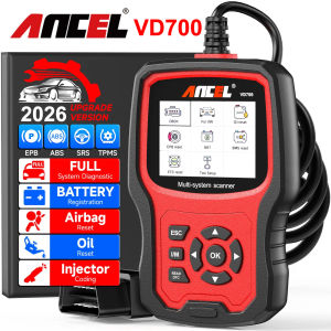 Ancel VD700 OBD2  All System Scan Air-bag ABS Oil EPB Code Reader OBD Auto Tools For VW/Audi Car Diagnostic Tool
