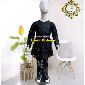 Kebaya Anak model lesti setelan kondangan wisuda pesta dan formal lain nya kekinian motif mm silver