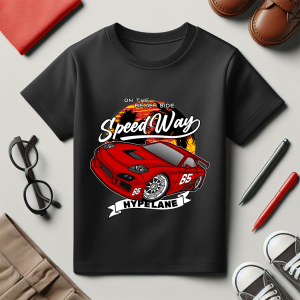 Baju Mobil Truk Oleng Anak Laki Laki Import Katun 1 - 10 Tahun - Hypelane Kids
