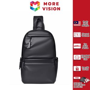Men Crossbody Bag Casual Sling Chest New Shoulder Messenger High Quality Splashproof Nylon Beg Silang Sandang Lelaki