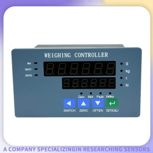Load Cell Intelligent Indicator Force Measuring Dual-Row Six-Digit LED Display Weighing Screen Out Rs485 Cast Aluminum Housing