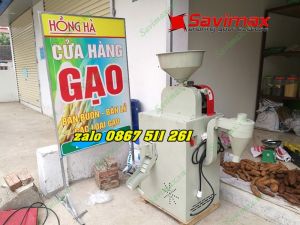 Máy xay xát gạo liên hoàn giá rẻ LH300 tại Tiền Giang