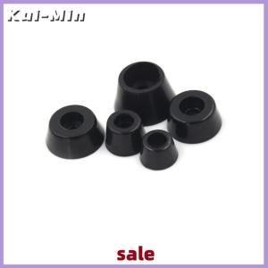 Kui-Min Hot 10PCS đen cao su vòng Tủ cụ trường hợp chân chân tròn bumpers miếng đệm