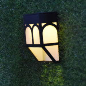 Solar Wall Light Led Outdoor Waterproof Exterior Wall Lamp Garden Landscape Decoration Solar Corridor Light Warm