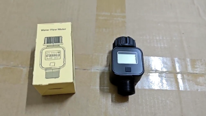 Water Flow Meter for Garden Hose Measure Water Consumption and Flow Rate for 3/4inch Hoses and Faucets