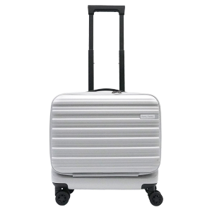 Barry Smith ABS+PC 16″ Inch Hardcase Trolley Pilot Case Travel Luggage 4 Wheels Suitcase Cabin Size