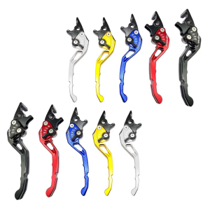 Motorcycle And Electric Bike Brake Lever Handle Set High Strength Aluminum Alloy Suitable For Enhanced Durability Safety