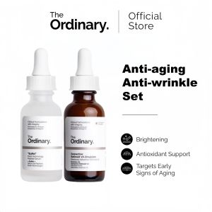 The Ordinary Anti-aging and Anti-wrinkle Set - " Buffet " & Granactive Retinoid 2% Emulsion - 2x30ml