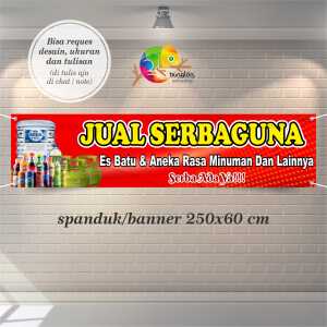 Cetak Spanduk Banner Jual Serba Ada