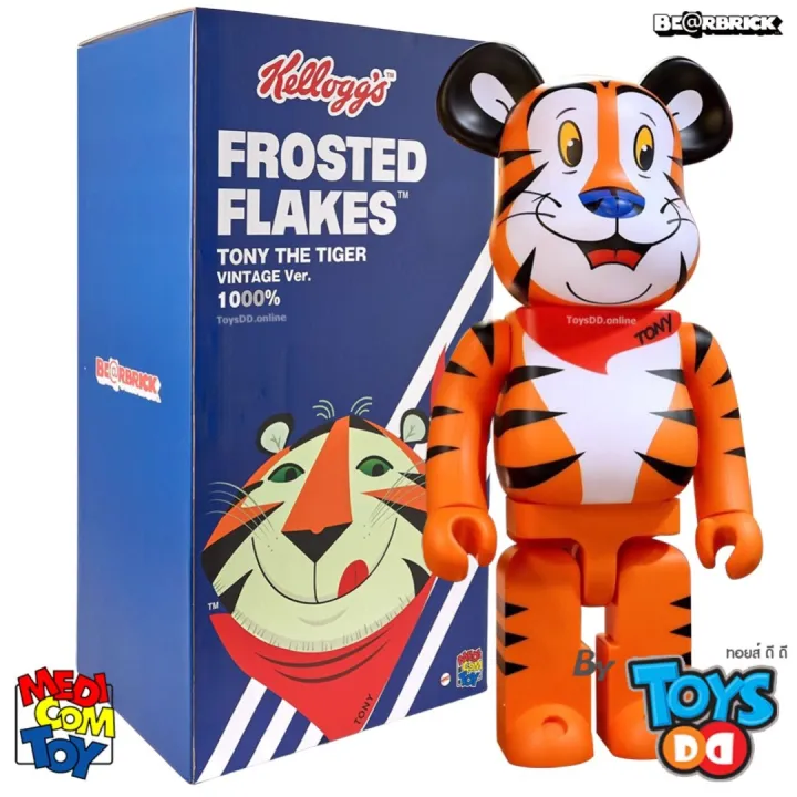 BEARBRICK TONY THE TIGER VINTAGE Version 1000％ | Lazada.co.th