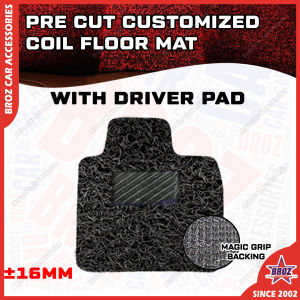 🚗 For JETOUR DASHING PRE CUT Customized Car Floor Mat Coil Mat 12-18mm Carpet Kereta Spike Grip Backing Carmat