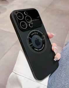 🇹🇭เคสไอโฟน หน้าต่างขนาดใหญ่ สำหรับ เคส iphone 15 14 13 12 pro 11 promax โปร แม็กซ์ เคส iphone 14Plus พลัส เคสโทรศัพท์ iphone แถมฟิล์มเลนส์ ชาร์จแบบไร้สาย