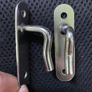 móc bạc xe ô tô tải móc thùng căng dây bạt 7.5cm làm bằng inox không rỉ loại dày