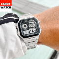 ĐỒNG HỒ NAM CASIO AE-1200WHD-1A DÂY THÉP CHỐNG NƯỚC GIỜ THẾ GIỚI. 