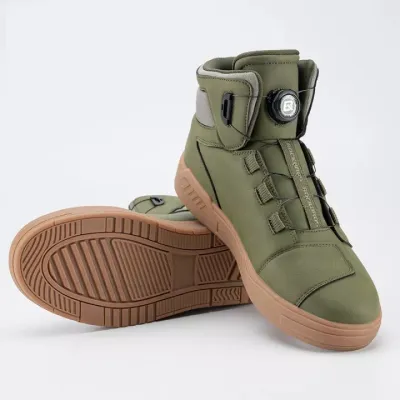 ROCKBROS Motorcycle Shoes Anti-Slip Comfortable Cycling Shoes Fashionable Rubber Outsole Sports Shoes With Rotary Buckle