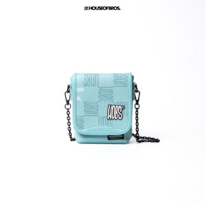 ถุงผ้า+พวงกุญแจ กระเป๋า Hobs สะพายข้าง Monogram 2025 โฟนแบล็ค