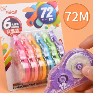 5pcs/6pcs High Capacity Adhesive Correction Tape