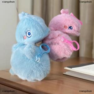 [COD] xiangshun Creative Cute Whale Marine Animals Plush Doll Stuffed Toys Keychain Pendant Bag Charms Backpack Hanging Ornaments Gifts Keyring