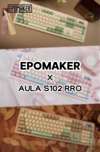AULA S102 PRO Full Sized ANSI US Tri-mode Wireless Membrane Gaming Silent Keyboard with TFT Screen/Volume Knob & 2000mAh Battery2026