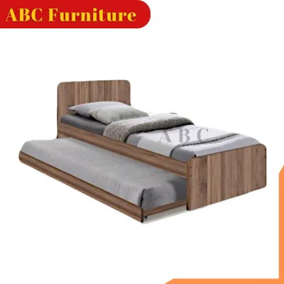 Simple Wooden Pull Out Bed / Katil Kayu Single / Katil Pull Out Single / Katil Pull Out Bujang / Pull Out Kayu / Katil Murah / Katil Tarik Bawah