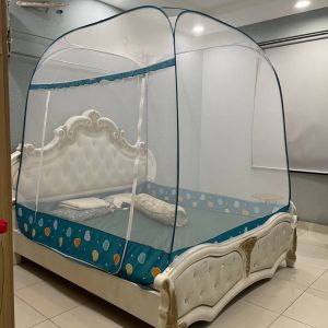 Màn Chụp Mùng Chụp Đỉnh Vuông Cao Cấp Mộc Miên ( video hình thật )