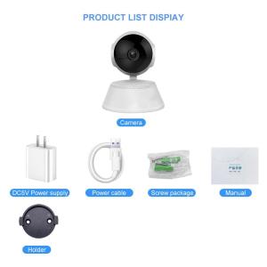 V380 Q6 PRO 1080P IP Camera PTZ Control  HD WiFi Night Vision Baby Monitor CCTV Security Smart Home Security