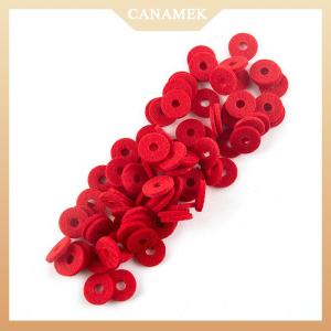 [CANAMEK] 90pcs รู้สึกแผ่นเครื่องซักผ้าเปียโนสำหรับอุปกรณ์ปรับแต่งเปียโน