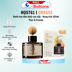 Nước hoa ô tô cao cấp Bullsone Grasse Dung tích 105ml Đa dạng mùi hương - Hàng chính hãng