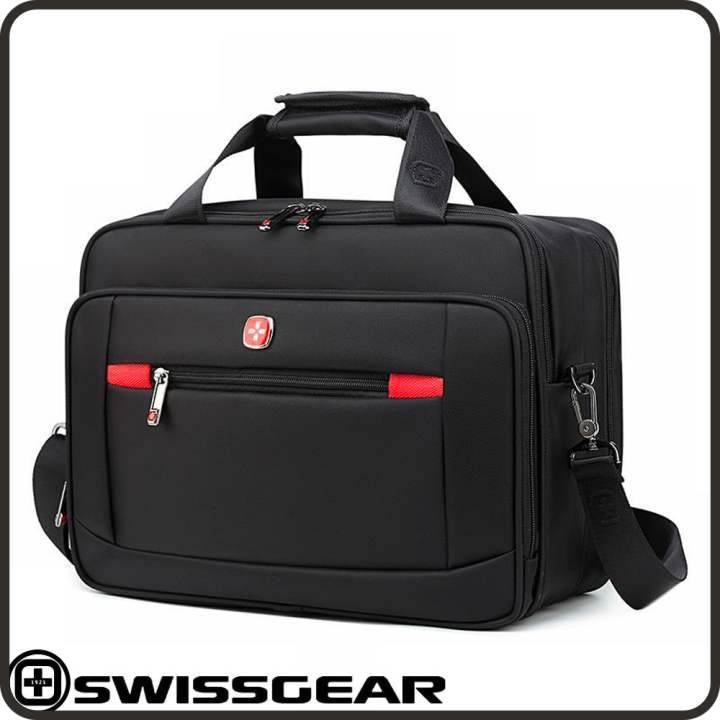 SwissGear men's business laptop bag large capacity one shoulder