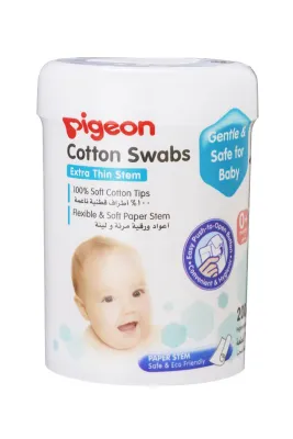 Pigeon Cotton Swabs - 200 pcs