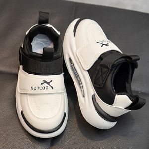 Kids Girls running Sports shoes Korean Version Black Breathable Trainers Casual Sneakers Shoes for kid Brown School Shoes