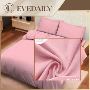 Promo Bed Cover Full Set Sprei Motif  Emboss Jacquard - Warna Lengkap - Bunga - Mewah - Corak Beragam Lengkap - 90x200 - 200x200 - Evedaily