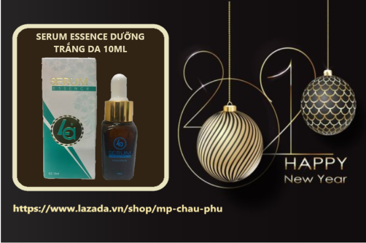 serum essence dưỡng trắng da LA 10ml