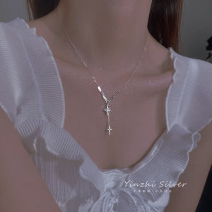 พร้อมส่ง สร้อยคอแฟชั่น สร้อยคอผู้หญิง สร้อยHeartbeat สร้อยstar