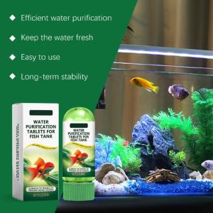 Safe and Effective Aquariums Water Cleaner Fish Pond Chlorine Removal Tablets for Quick and Effective Aquariums Cleaning
