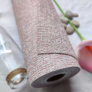 Azgalery WP05-07 / Wallpaper Dinding Foam Linen Roll 50 x 300 cm Tahan Air Dekorasi Sticker Dinding Ruangan Rumah Kamar High Quality / COD