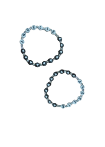 Elegant Black Personalized Customized Bracelet with Name