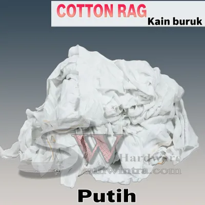 1KG Loose / Sewed Cotton Rag / Kain Buruk Jahit / Kain Lap / Sewn Rags / Cleaning Cloth