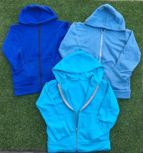 เสื้อกันหนาวไหมพรมเด็ก เสื้อคลุมมีฮู้ดเด็ก 7-10 ปี