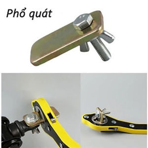 AUTOFun Cờ lê vặn kích ô tô tay quay kích ô tô hỗ trợ kích chữ A đa năng