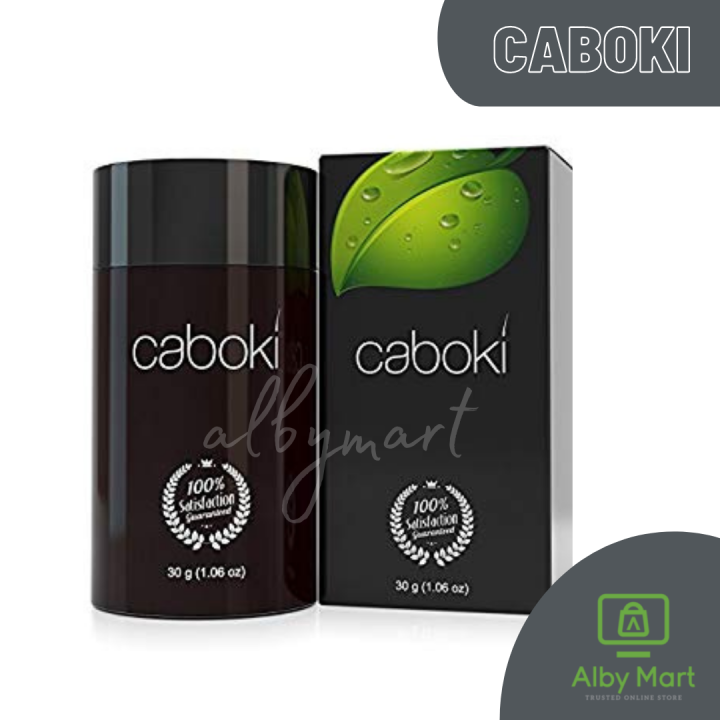Caboki Hair Fiber 30 gr Package with toppik Hair spray 118 ml ORIGINAL