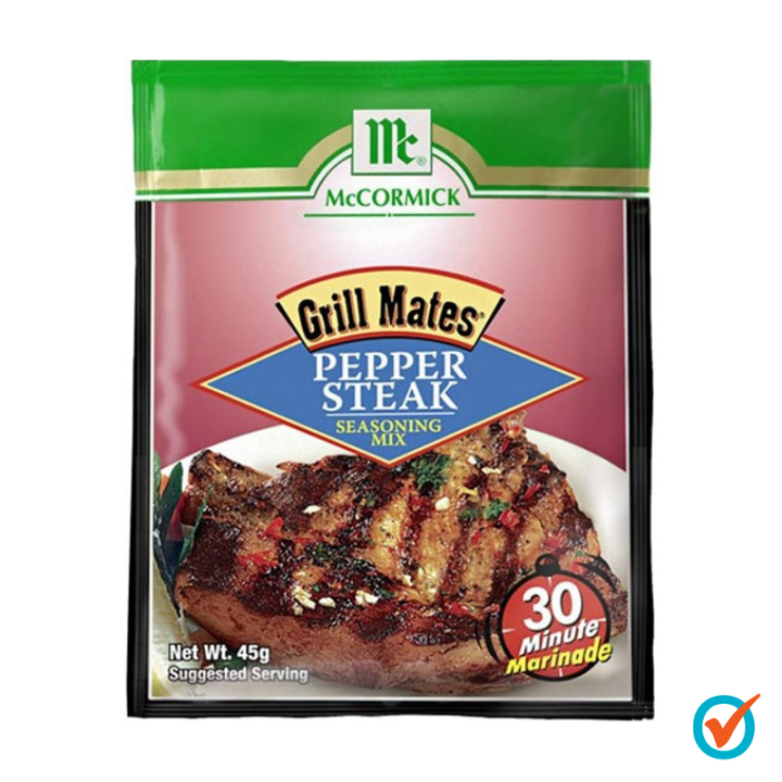 Mccormick Grill Mates Mixes Pepper Steak 45g Lazada