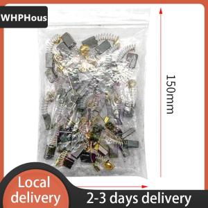 [COD] WHPHous Ship within 24 hours 50pcs Carbon Brush Replacement Kit Fit For Drills Sanders Grinders & Motors Durable Motor Parts