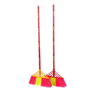 Bán Buôn Nhựa Gỗ Cực Chổi quét nhà vệ sinh Hộ Gia Đình Tay Cầm Dài 5 Hàng Chổi quét nước Nhà Máy Trường Dụng Cụ Vệ Sinh Chổi quét nhà tắm