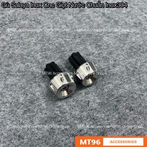 Gù Salaya Inox Giọt Nước Chuẩn Inox304 Cnc Gắn Nhiều Xe