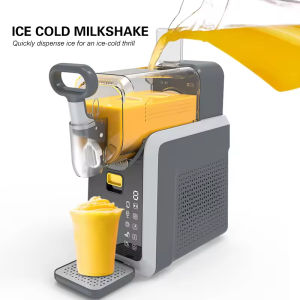 【ขายดี ส่งจากไทย】เครื่องทำสเลอบี้ 2.0L เครื่องทำเกร็ดน้ำแข็ง Slushy Ice Cream Making Machine