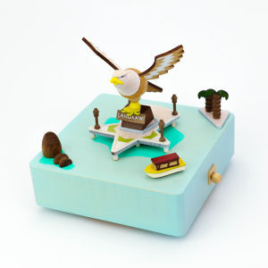 [Limited Edition] Langkawi Malaysia Wooderful Life Collectible Wooden Music Box (Canon In D) 限量版 兰卡威 木制音乐铃 音乐