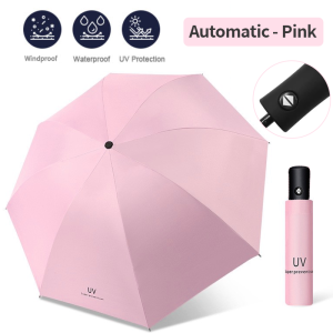 [BUY1 TAKE1]Automatic folding umbrella UV-proof waterproof windproof and rainproof pocket umbrella