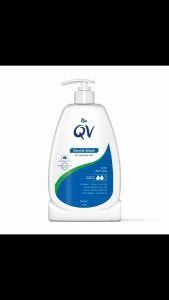 QV Gentle Wash (500g)  For Sensitive & Dry Skin  Soap-Free Body & Face Cleanser  Dermatologist Recommended